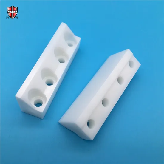 Corrosion Resistant High Hardness Porous Zirconia Ceramic Insulator Block Part Custom for Industry